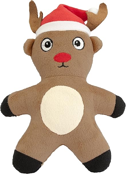 christmas reindeer dog toy