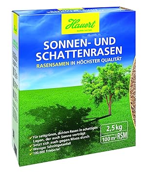 Hauert Sonnen- und Schattenrasen 2,5 KG - 813272