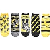 Harry Potter Women's Hufflepuff 5 Pack Ankle Socks
