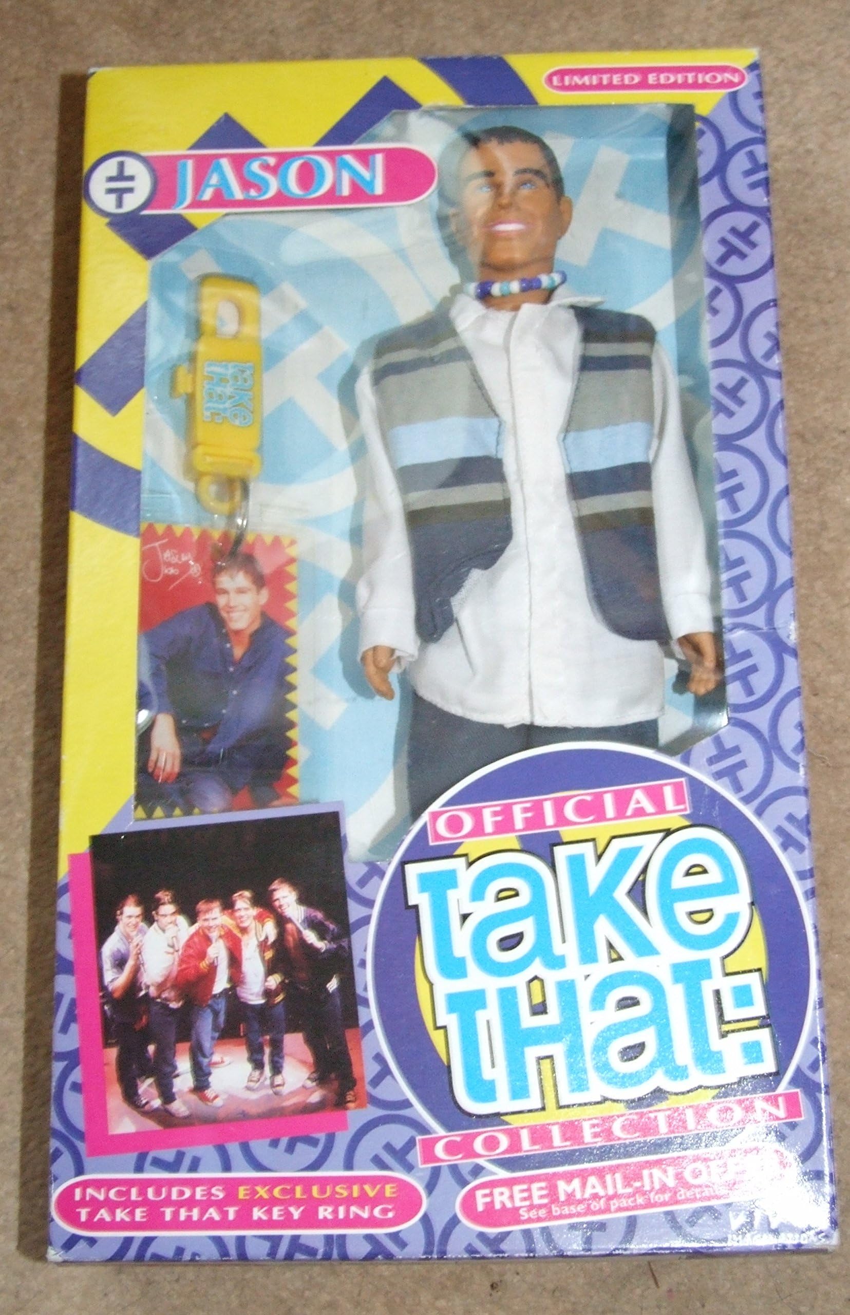 TAKE THAT - VINTAGE JASON DOLL