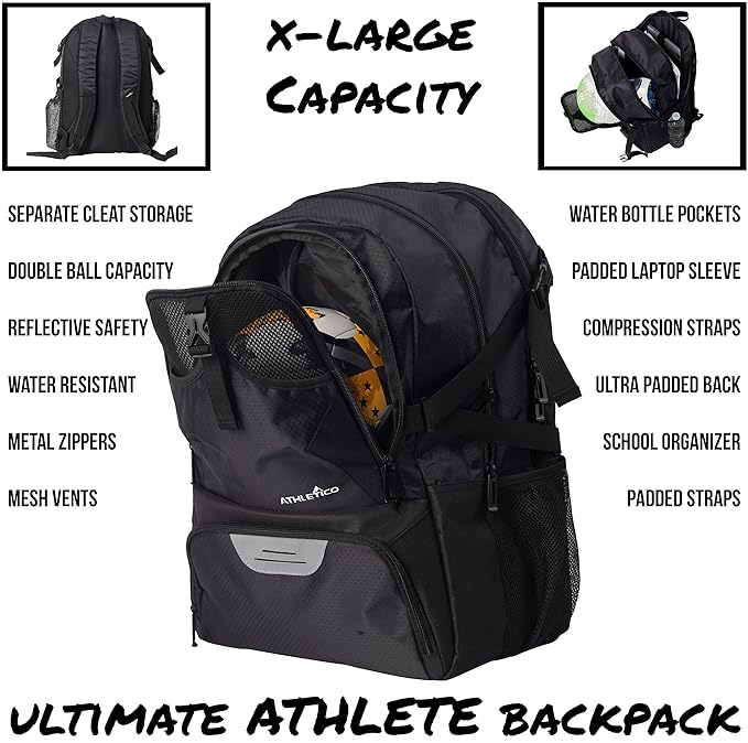athletico youth soccer bag