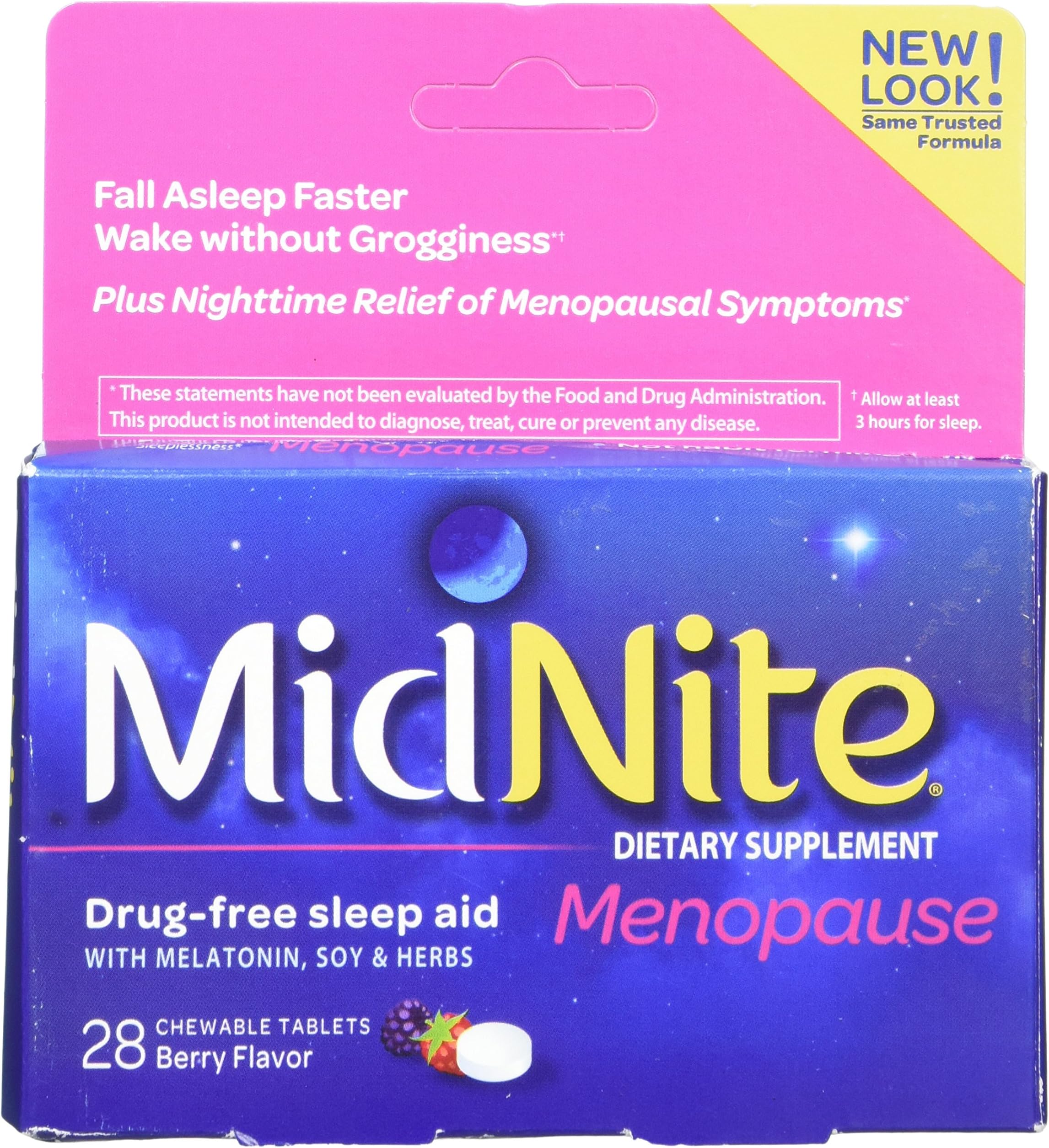 Midnight For Menapause Size 28ct Midnite For Menopause 28ct