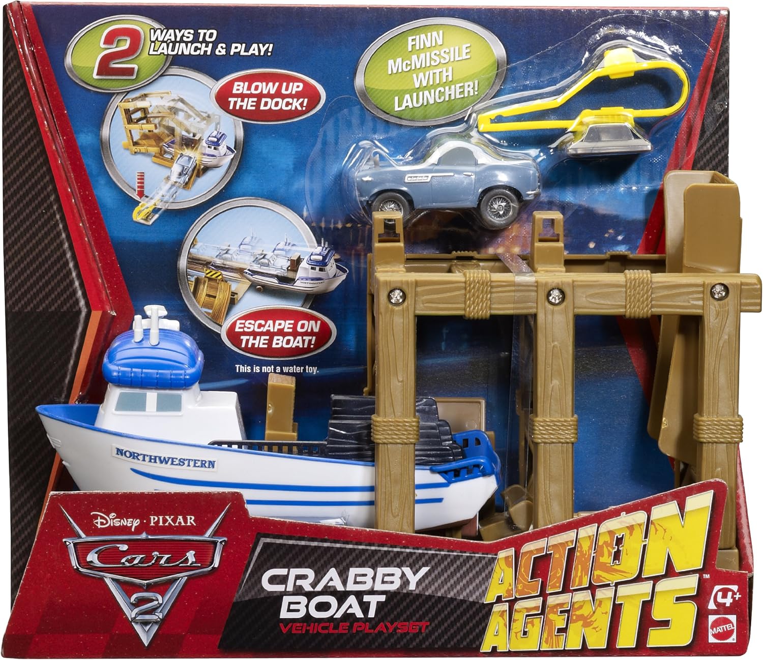 disney cars boat toy