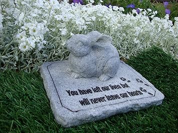 bunny memorial stones