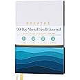 Hopeful Horizons Mental Health Journal – Ideal for Grounding, Reflection & Healing – Discreet & Portable – made from Recycled Plastic Products –White, Blue, Gold