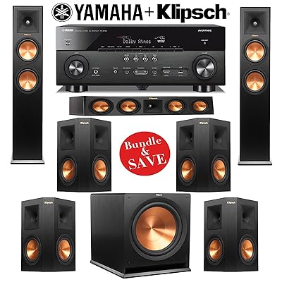Klipsch RP-260F Home Theater System with Yamaha Zambia Ubuy