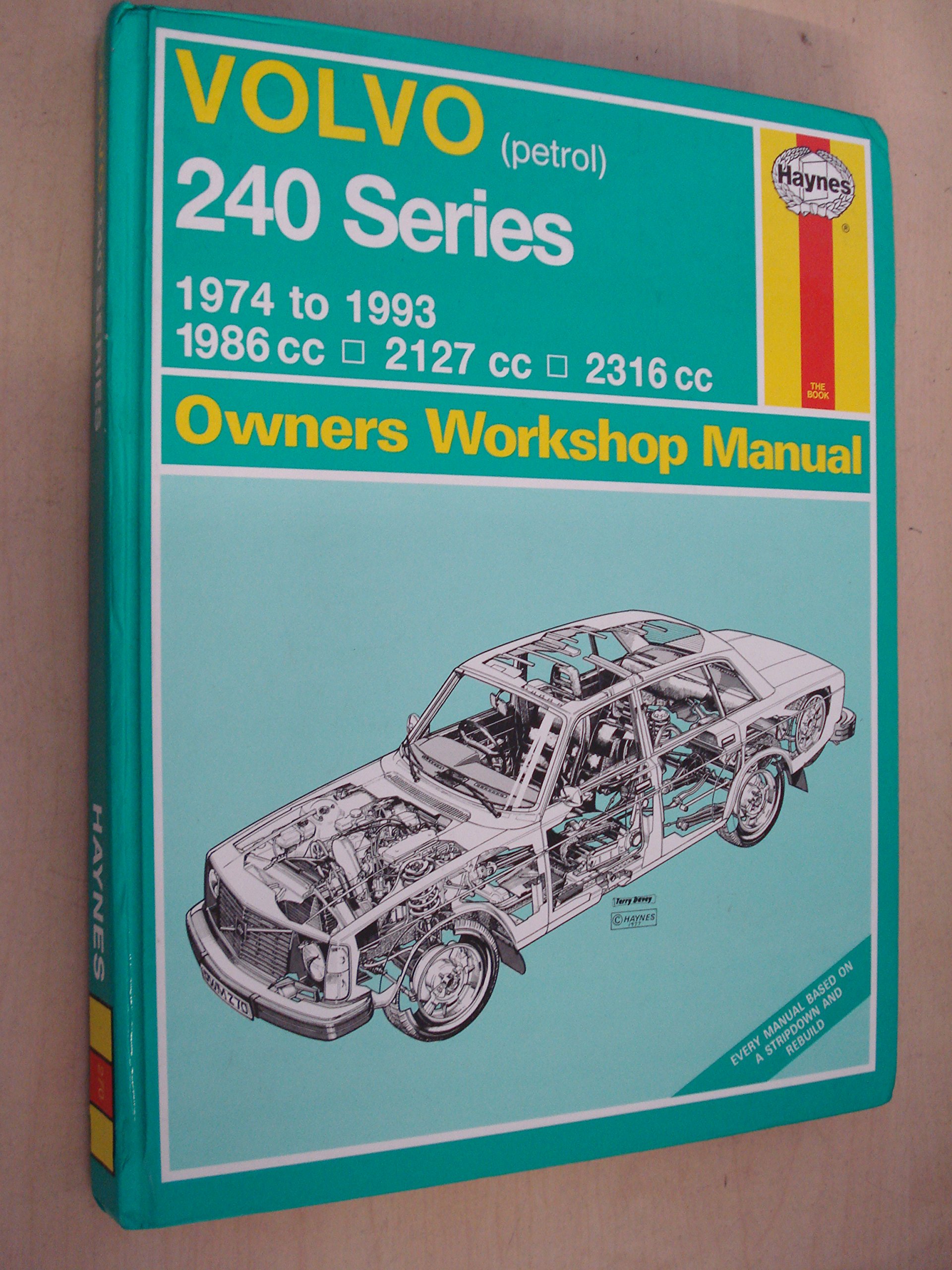 Volvo 240 Series Owners Workshop Manual (Haynes Owners Workshop Manuals):  Robert Maddox, Steve Churchill: 9781859600740: Amazon.com: Books