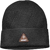 UVEMDFY Wool Beanie Hat for Mens Unisex Winter Hats Womens Adults Cuffed Beanies Hiking Knit Skull Cap Warm Fisherman Beanie