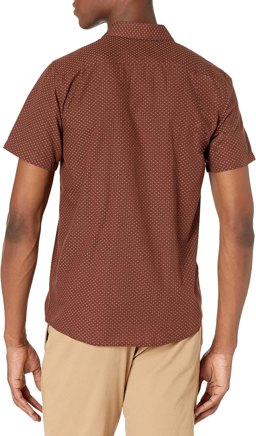 Volcom Men's Milton Short Sleeve Button Down Shirt: Clothing