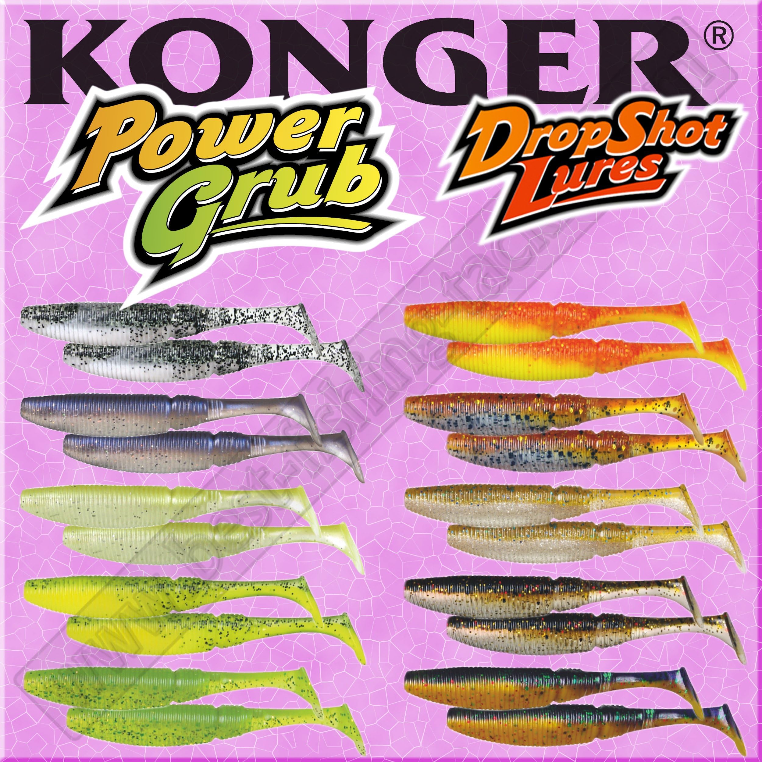 Drop Shot Fishing Soft Lure Baits 5cm 2'' Grub Kopyto Micro Fish Jig Heads Lures Offset Hooks Bait Pike Perch Fishing