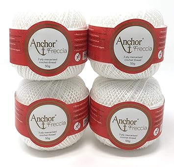 Anchor Freccia 4x50g Stärke20 Farbe: 7901 weis