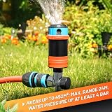 GRÜNTEK Circular Sprinkler on Metal Spike 30°-360° Large Area up to 452 m² view 3