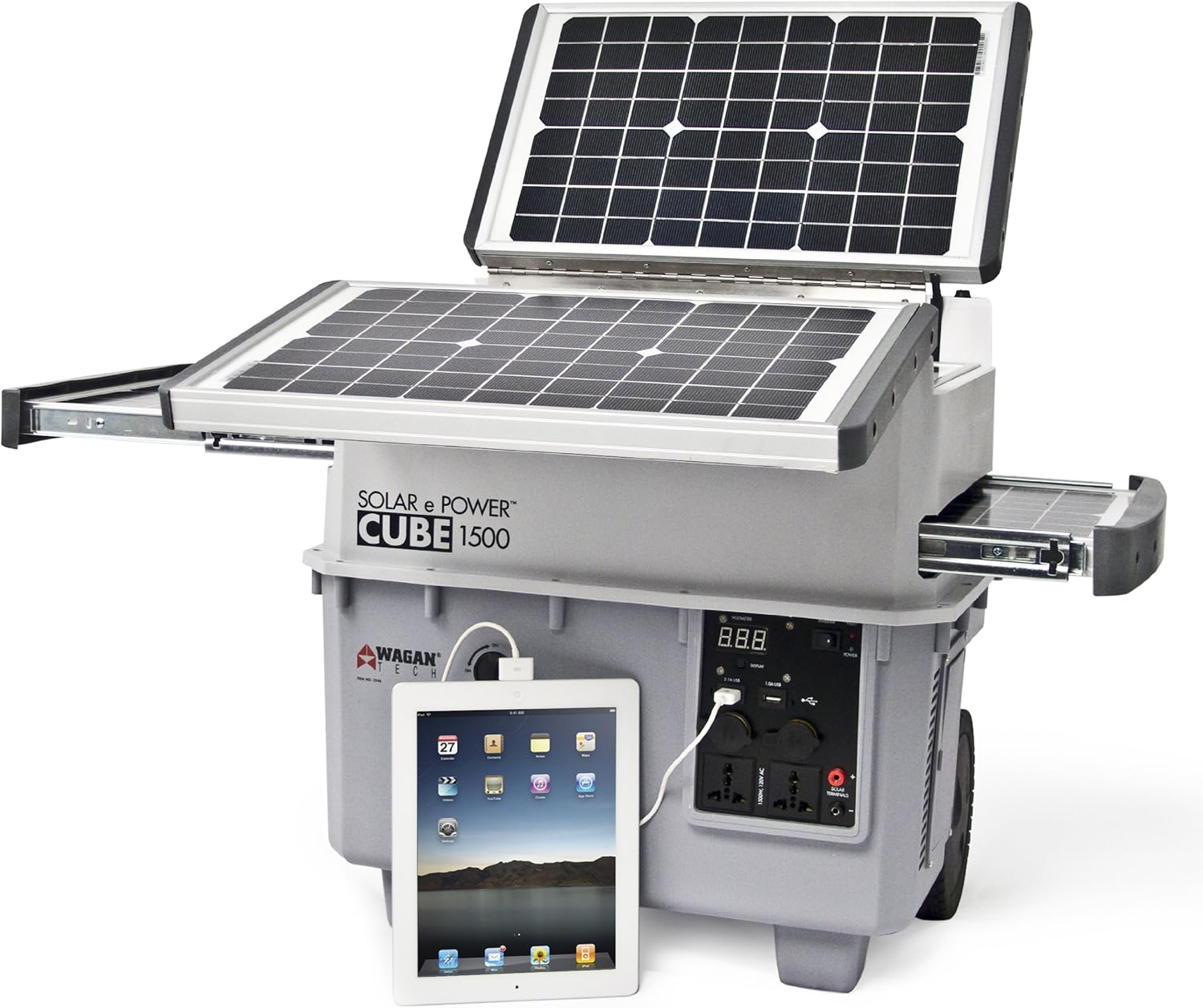 Amazon Com Wagan El2546 Solar E Cube 1500 Garden Outdoor