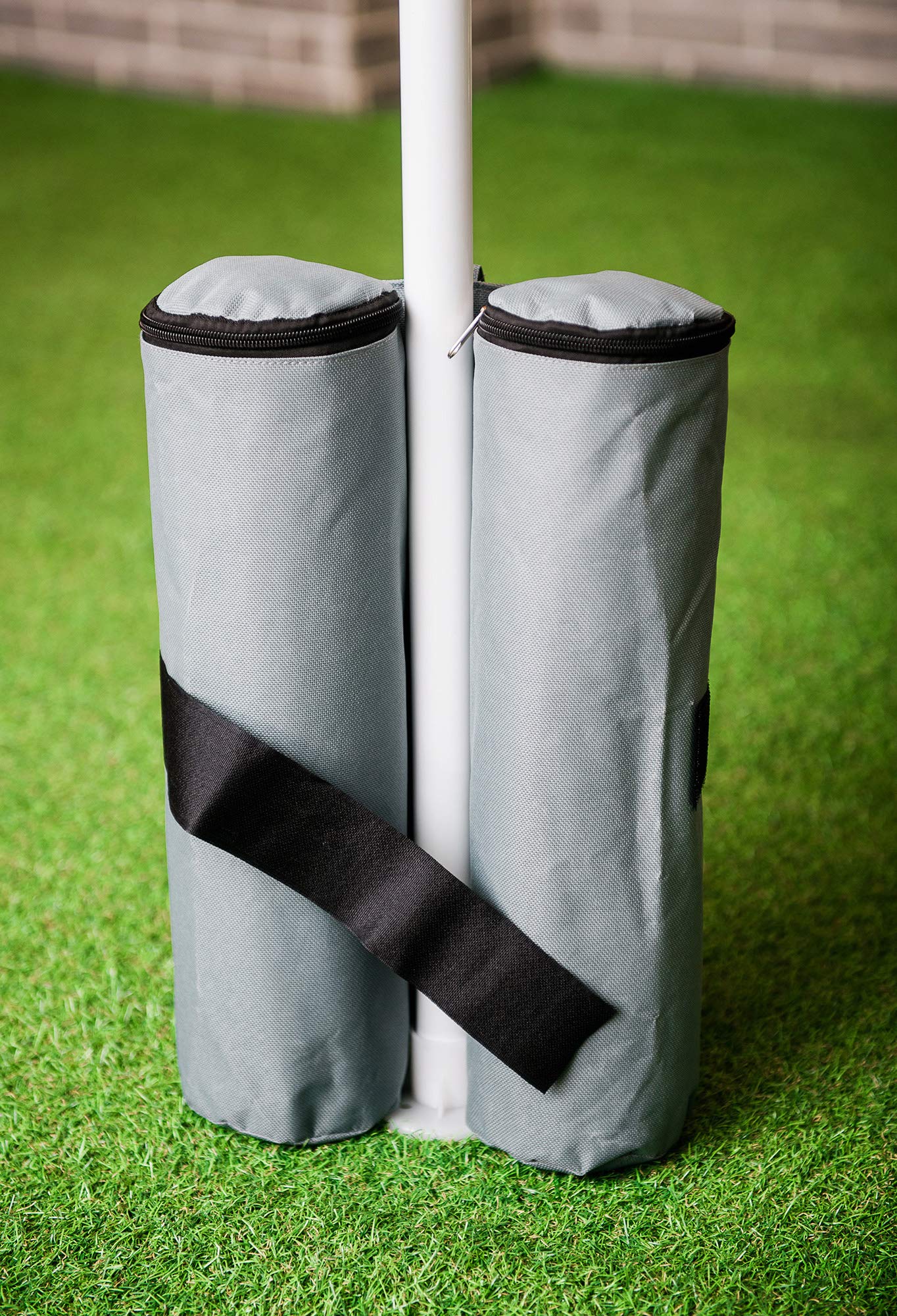 LIVIVO Set of 4 Gazebo Sand Weights Gazebo Sandbags Inc Twinleg Zip