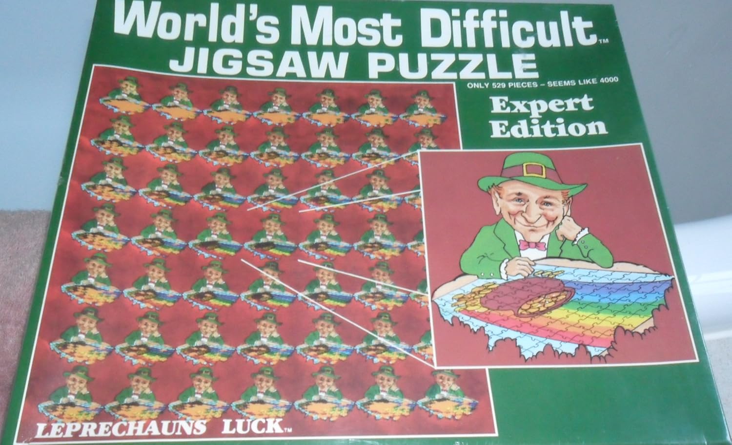 Worlds Most Difficult Jigsaw Puzzle Leprechauns Luck Amazon.co.uk