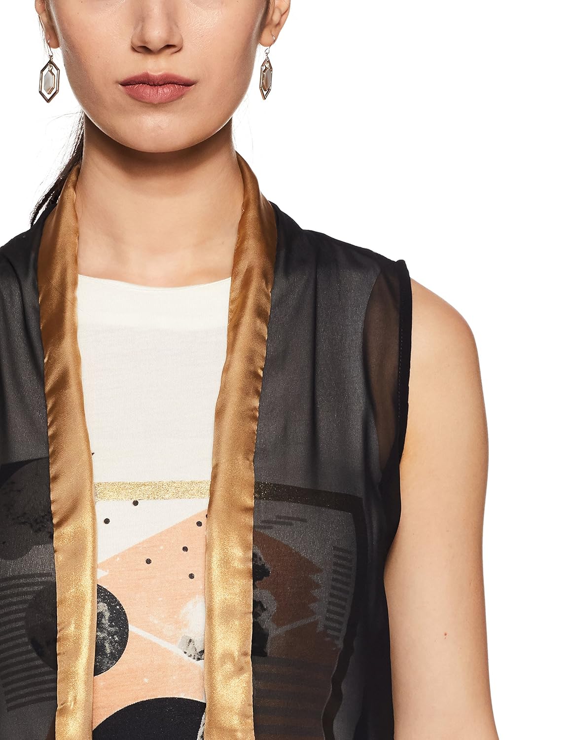 w for woman women's cape gilet