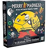 Disney Tim Burton’s The Nightmare Before Christmas Merry Madness | Quick-Rolling Family Dice Game | Great Kids & Family Board