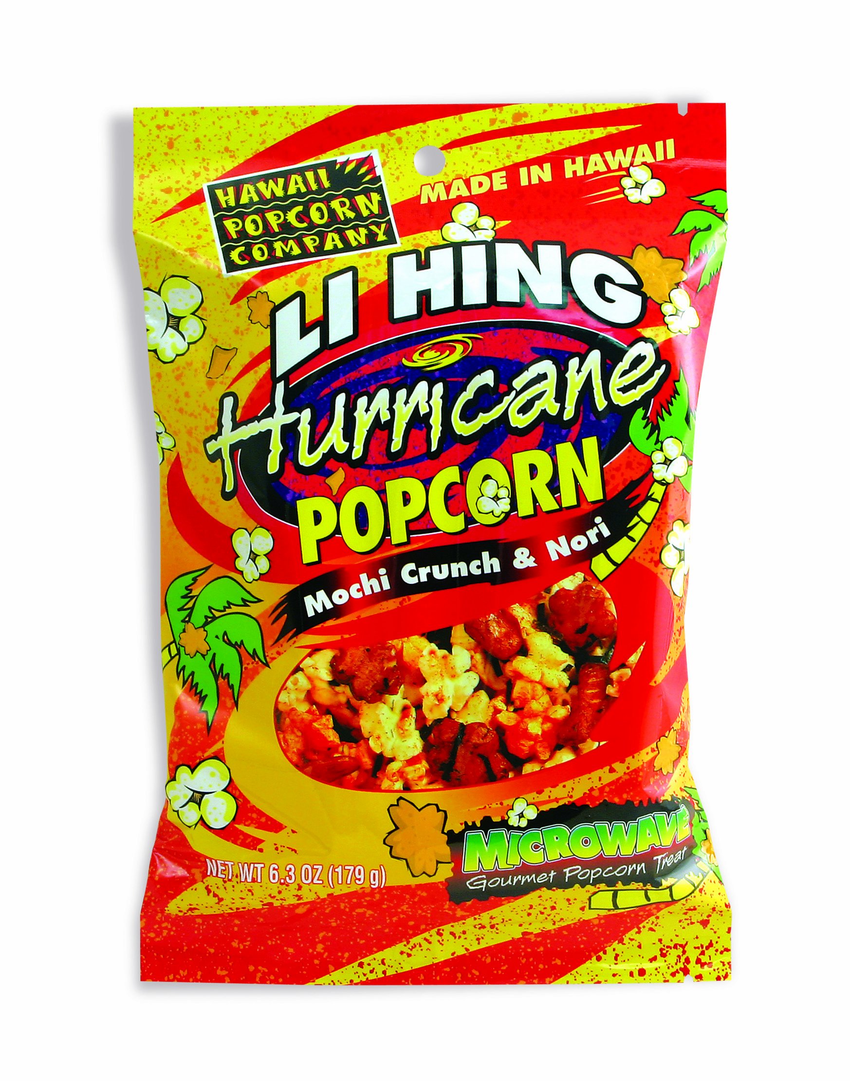 Hawaiian Hurricane Microwave Popcorn Singles