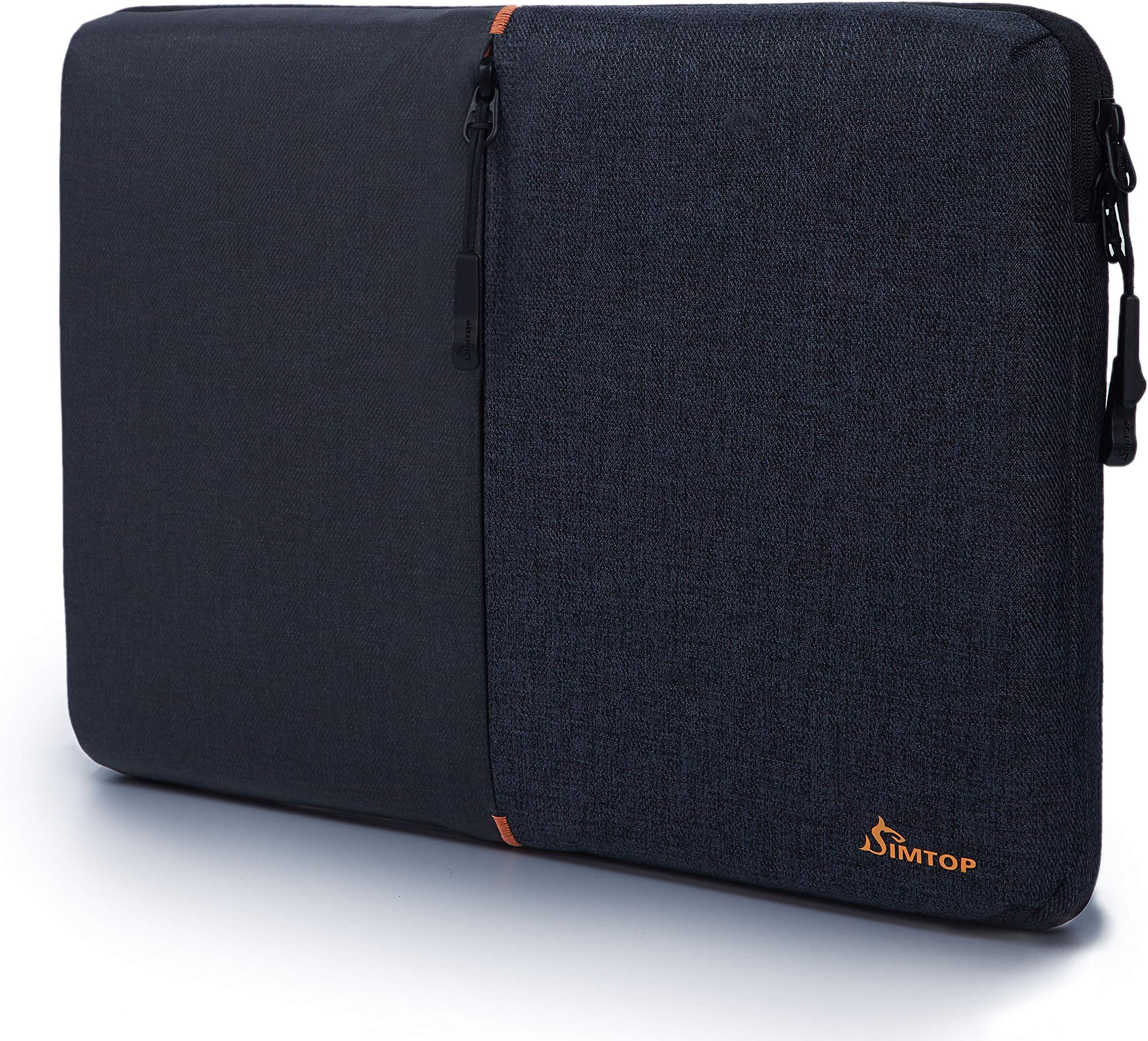 SIMTOP 13 Inch laptop Sleeve Case Compatible with New MacBook Air 13 MacBook Pro/13" Chromebook/Ultrabook/12.9 inch 2020 iPad Pro , Surface Notebook，Waterproof Shockproof Lining Padded Carrying Bag
