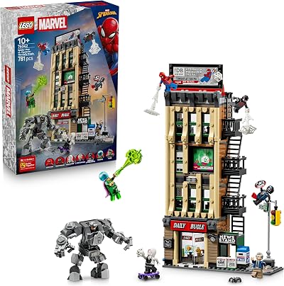 LEGO Marvel Spider-Man vs Mysterio Daily Bugle Building