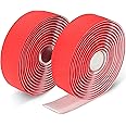 Domain Cycling Bike Handlebar Tape - Waterproof and Extra Long (94" x 1.2") with End Plugs for Road Bike Handles - Polyurethane Gel Road Bikes and Cycling