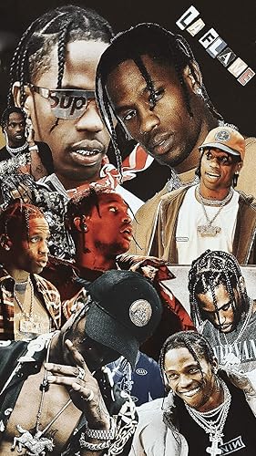 Amazon Com Travis Scott Asap Rocky Poster Print Wall Placard Handmade