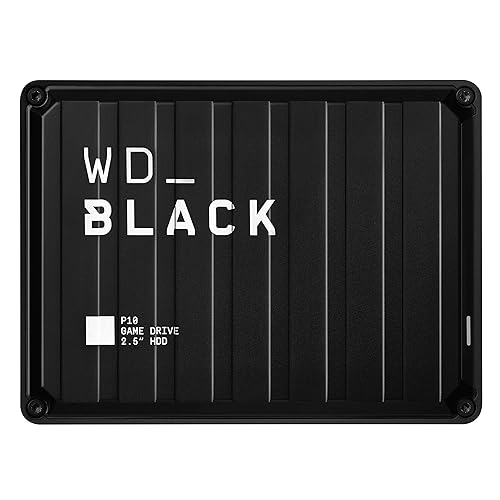 WD Black 5TB P10 Game Drive Portable External Hard Drive