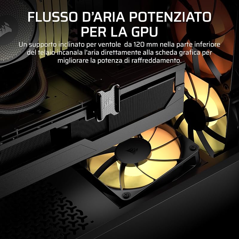 3200D RS ARGB Case PC Mid Tower – Nero