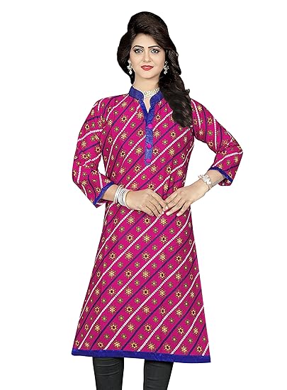Winza Cotton Silk Kurti For Womens (XL)