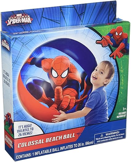 spiderman beach ball