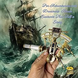 Brass Ship History Sextant Handmade Gift for