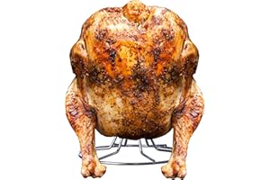 PBKAY Stainless Steel Vertical Chicken Roasting/Smoking stand