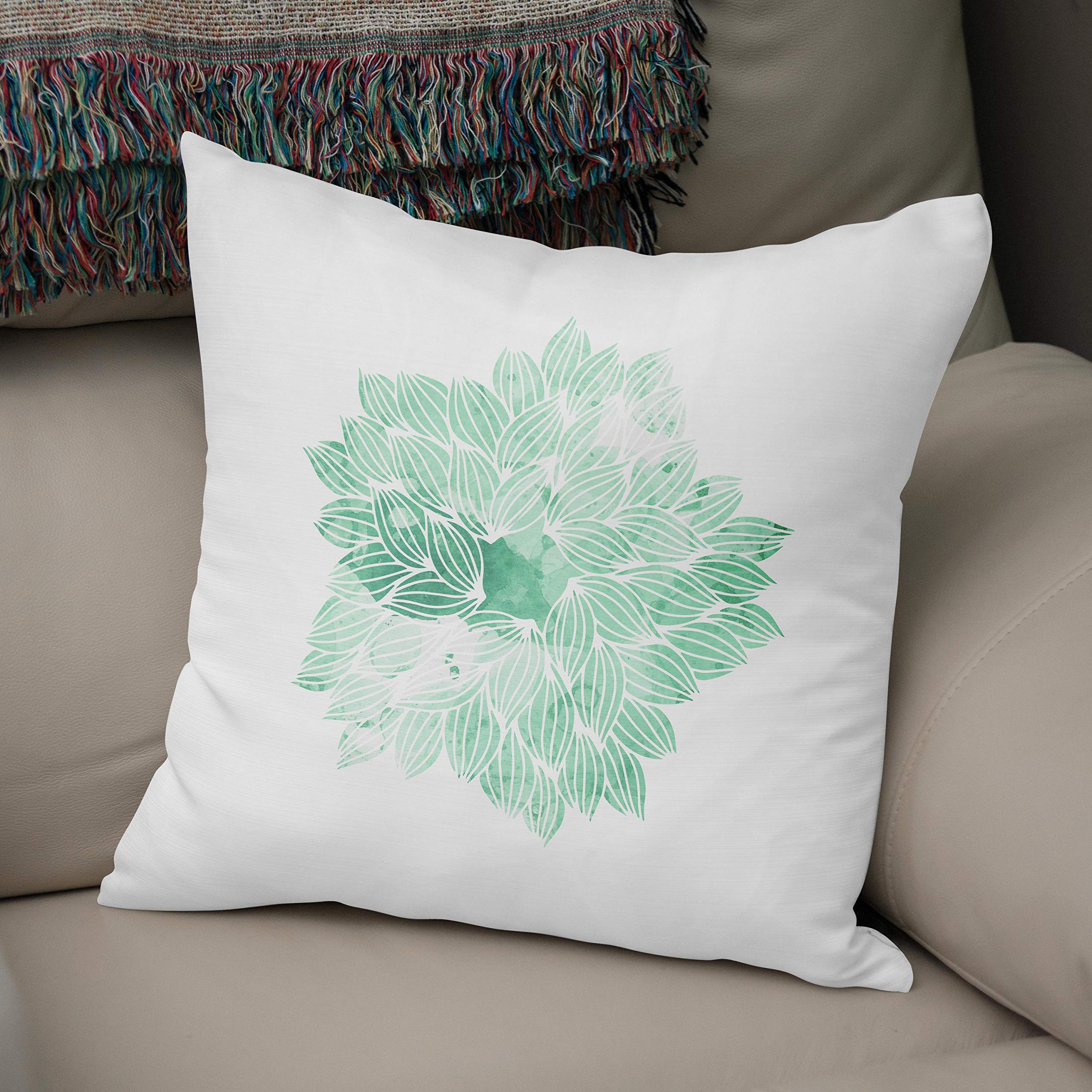Bonamaison, Decorative Cushion Cover - 50% Cotton 50% Polyester - 43x43cm - Designed and Manufactured in Turkey