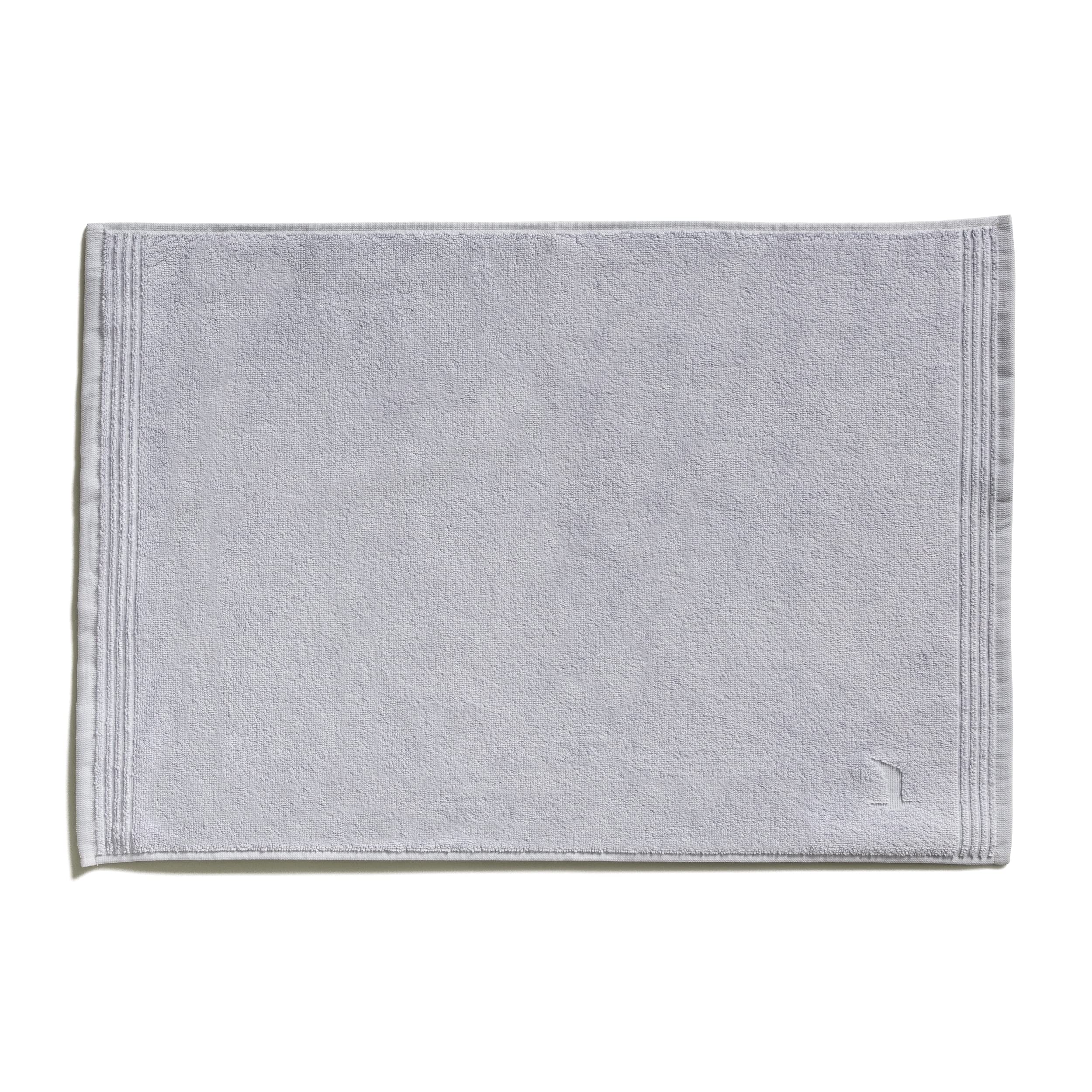 Möve Superwuschel shower rug 50 x 70 cm made of 100% cotton, silver