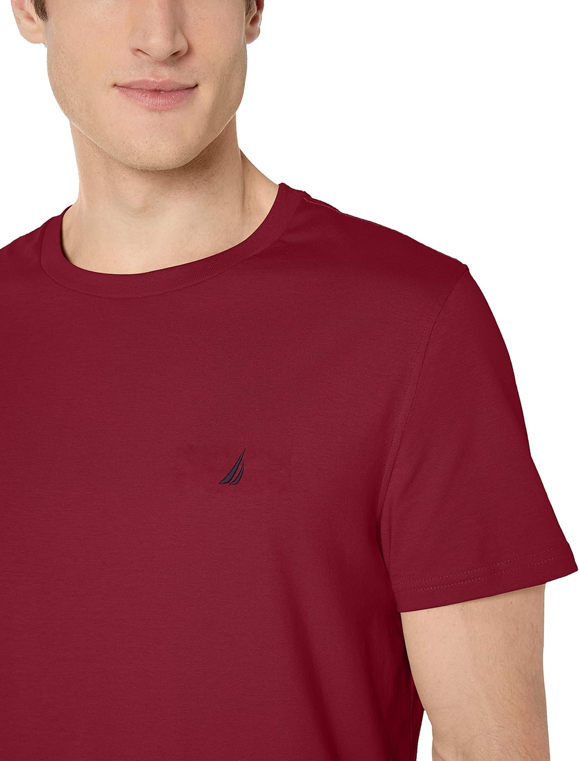 Nautica Men's Short Sleeve Solid Crew Neck T-Shirt | 