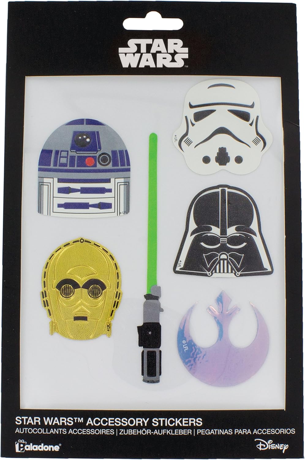 Paladone PP3489SW Star Wars Accessory Stickers, Small
