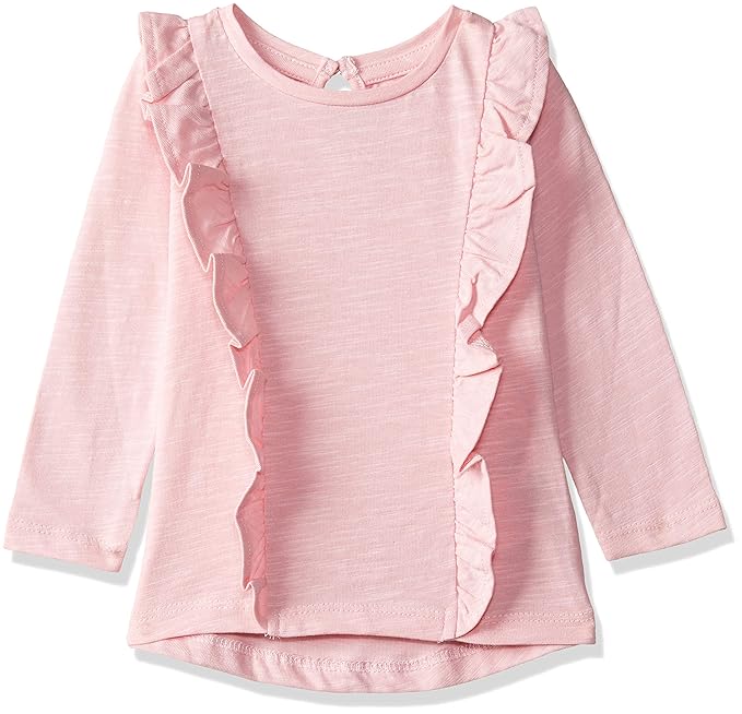 Baby Girls Plain Regular Fit T-Shirt