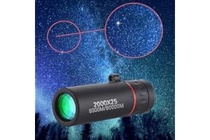 Mini Monocular Telescope for Sporting Events Camping Concerts,Black Upgrade