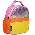 Wildkin Insulated Clip-in Lunch Box Bag for Boys & Girls, Measures 9 x 7 Inches Lunch Box for Kids, Ideal for Packing Hot or Cold Snacks for School & Travel Kids Lunch Box (Orange Shimmer)