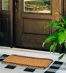 THEODORE MAGNUS Natural Coir Doormat with