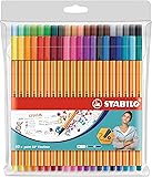 STABILO point 88 fineliner - wallet of 40 colours - 8840-1