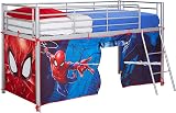 Spider-Man Midsleeper Bed Tent by HelloHome, Red, 80x190x90 cm view 5