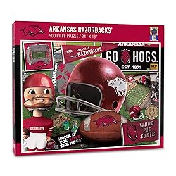 YouTheFan NCAA Arkansas Razorbacks Retro Series
