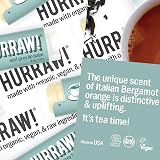 HURRAW! Earl Grey Organic Vegan Lip Balm 4.8g Pillow Box - Italian Bergamot view 3