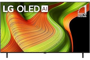 LG 55-Inch Class OLED AI 4K B5 Series Smart TV w/Dolby Atmos, Dolby Vision, HDR10, AI Super Upscaling 4K, Filmmaker Mode, Wow Orchestra, Alexa Built-in (OLED55B5PUA.AUSZ, 2025)