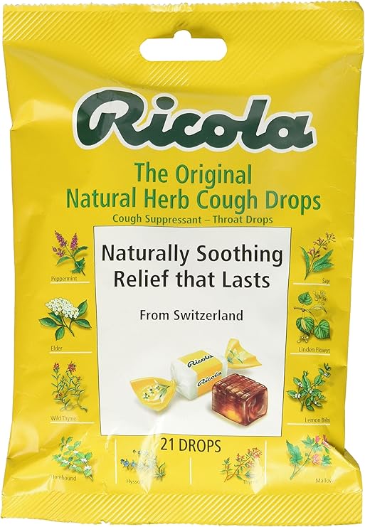 Ricola Original Natural Herb Throat Drop, 12 Count Health & Personal Care