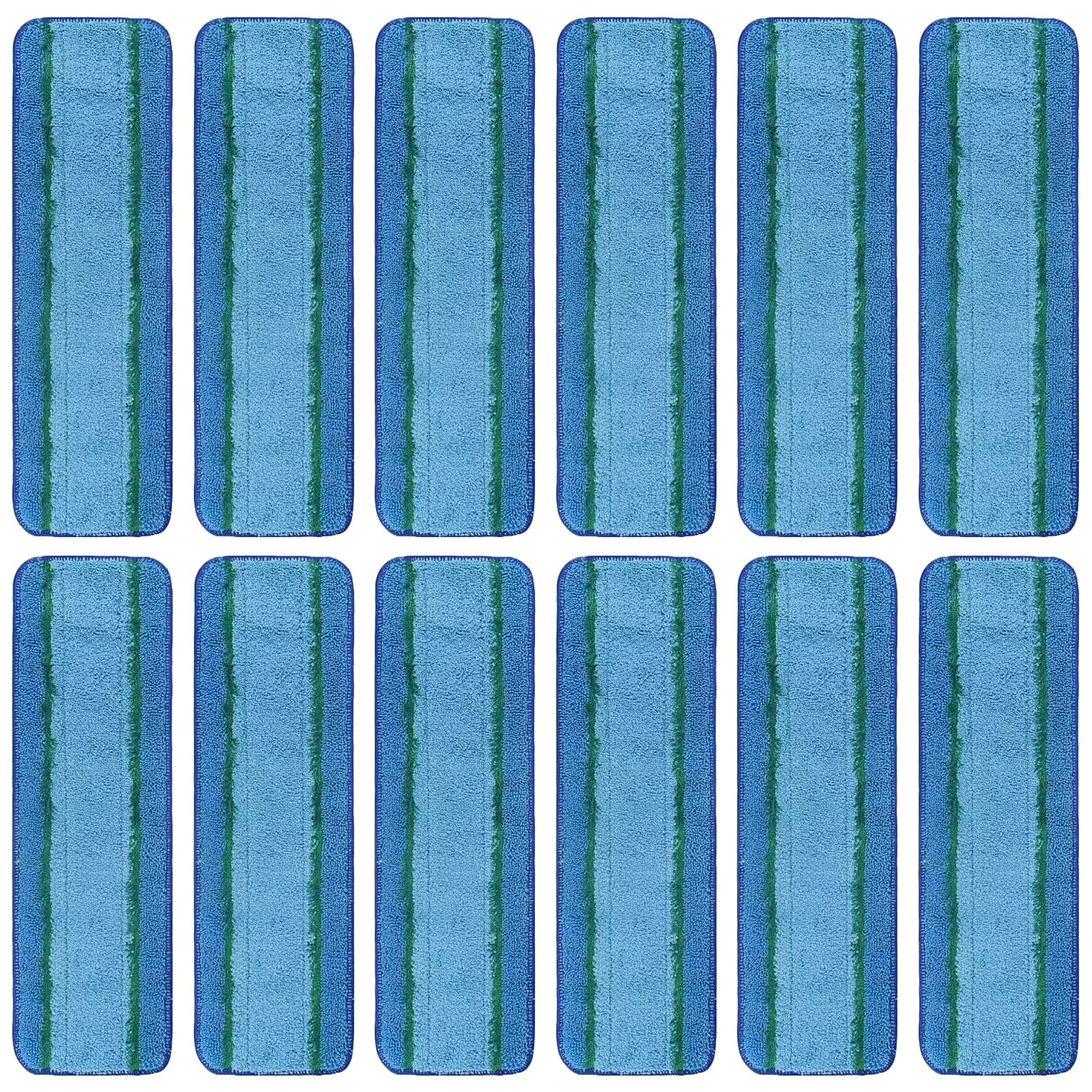 Upgraded Replacement Microfiber Mop Pads for