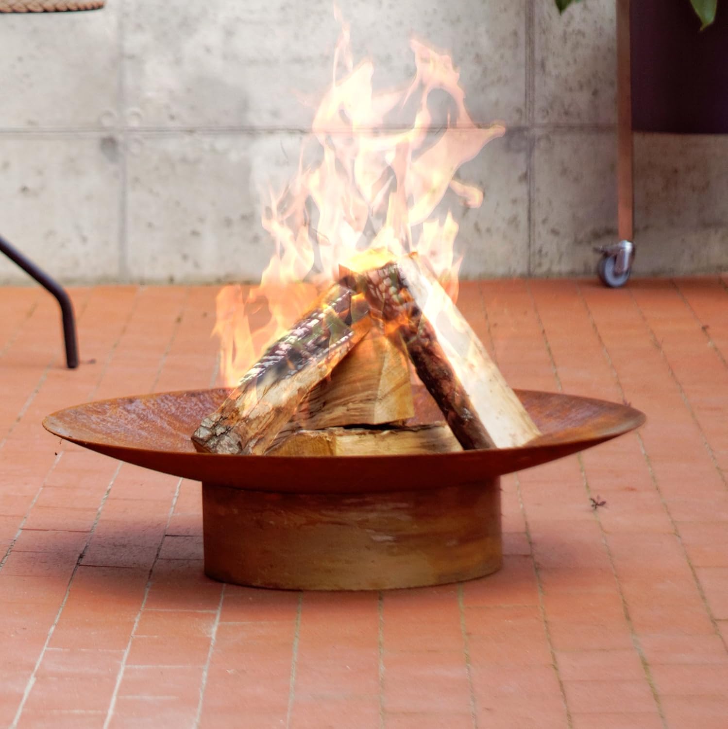 Mosaic Fuoco Fire Pit Grill Fire Basket Patio Fire Deuba