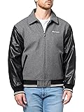 Champion Men's Letterman Varsity Bomber Zipper