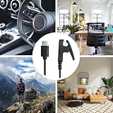 kwmobile USB-C Charger Cable for Garmin vivomove Trend Lily HR Forerunner 35 30 view 5